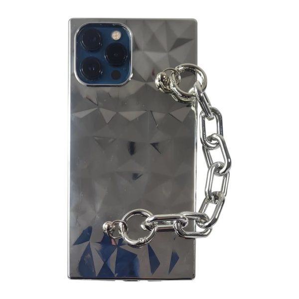 FORRO IPHONE 12 PRO MAX PLATEADO