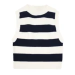 TOP DE PUNTO CON DISEÑO DE RAYAS