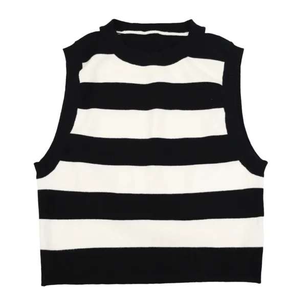 TOP DE PUNTO CON DISEÑO DE RAYAS