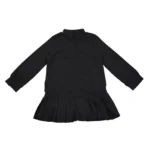 VESTIDO CAMISERO DE MUJER CON CUELLO Y FALDA PLISADA